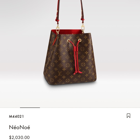 Louis Vuitton NéoNoe MM in Poppy (first time selling) brand new condition - Picture 7 of 7